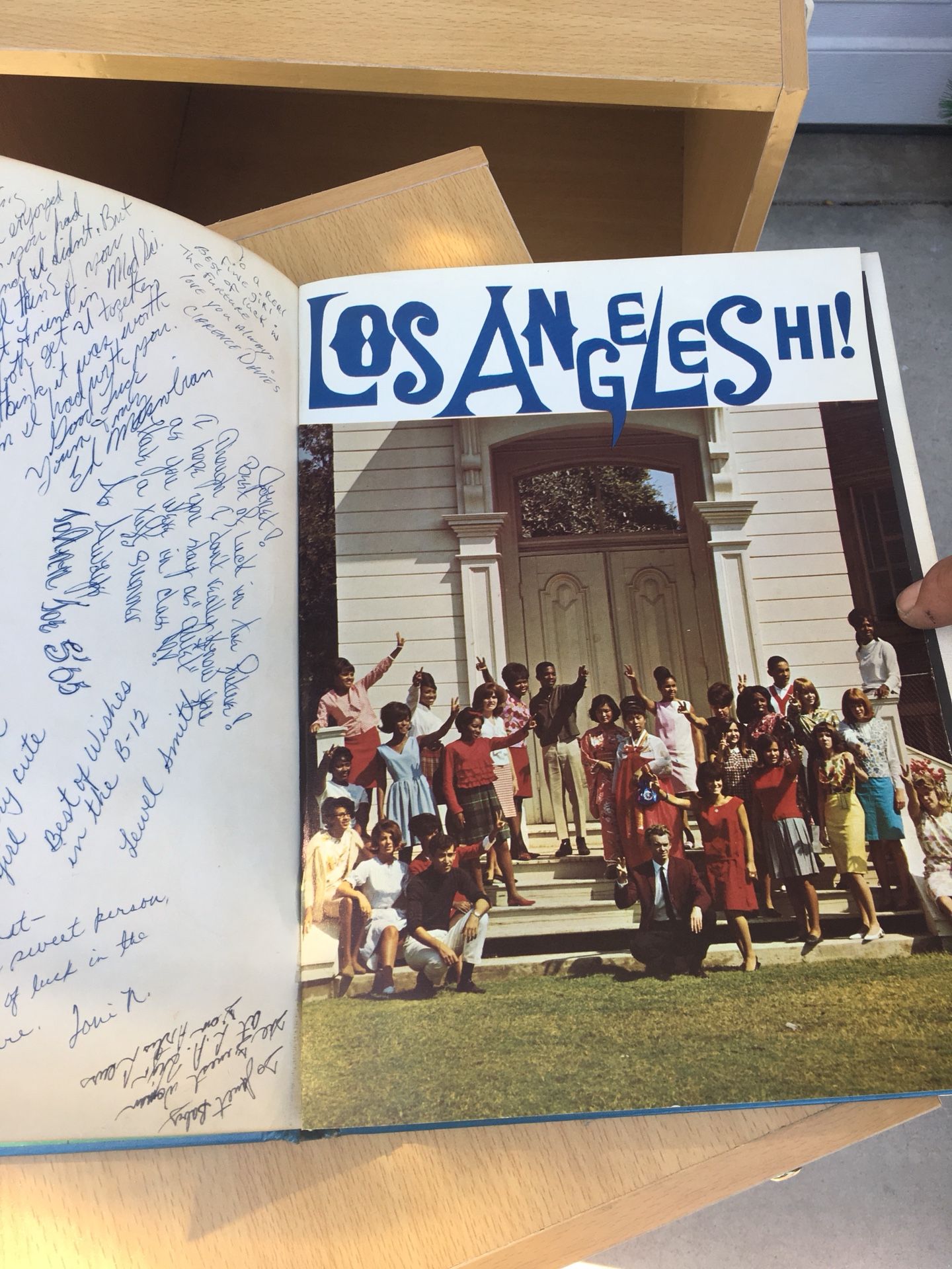 LOS ANGELES HIGH 1965 year book