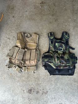 Air soft / paint ball vests