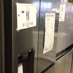 LG 27.2 Cu. Ft. Stainless Steel Look Side-by-Side Refrigerator