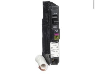 Square D - QO115DFC 15 Amp Single-Pole Dual Function (CAFCI and GFCI) Circuit Breaker
