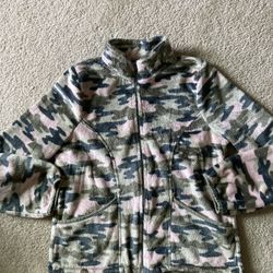 EUC Children’s Place Girls Full Zip Fleece Jacket Size XXL 16