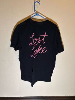 Mens pocket t shirt skateboarding surfer palm tree shirt