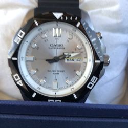 Casio watch water resistance imllmmator