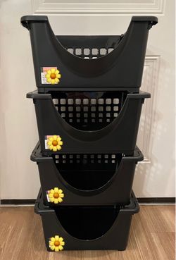 NEW!!!! MULTIFUNCTIONAL STACKABLE BINS