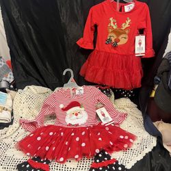 Counting Daisies Girls Christmas Dresses 