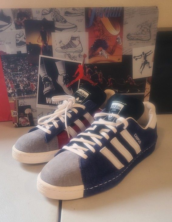 Authenticity Guarantee
Adidas: CAMPUS 80s S HIROSE RECOUTURE Leather SUEDE / FY6753 (RARE) Men's Size 7 (New No Box)