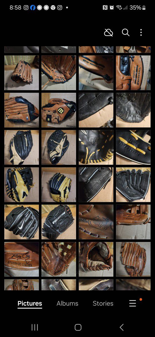 Baseball Softball T Ball Glove Lot $ 10 Each If You Buy All Or Pay Market Price For  1