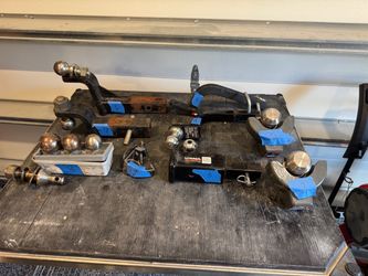 Trailer Hitch Ball Mount Lot – 9 Pieces