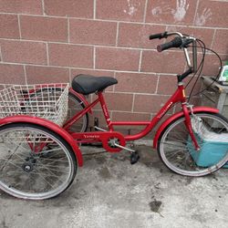 Veneto Adult Red Tricycle 