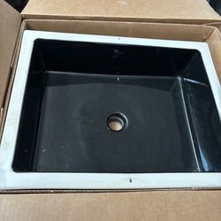 New sink black Kohler