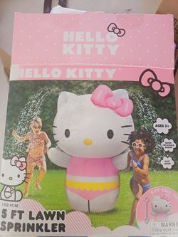 Hello kitty sprinkler