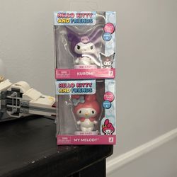 My melody & Kuromi small figures 