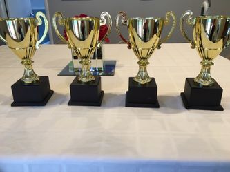 Trophy Vases Set of 4