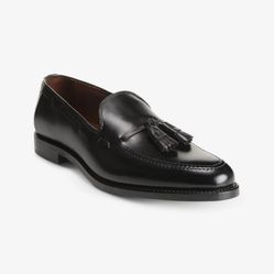 Allen Edmonds Grayson 8217 Black Leather Tassel Loafer‎ Slip On Shoes Size 9 C