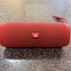 JBL Flip 5 Bluetooth Speaker, Red 