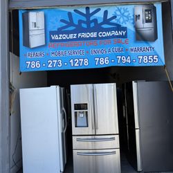 Nevera, Refrigerator Samsung 33x34x69, Warranty 3 Months, Delivery Available 