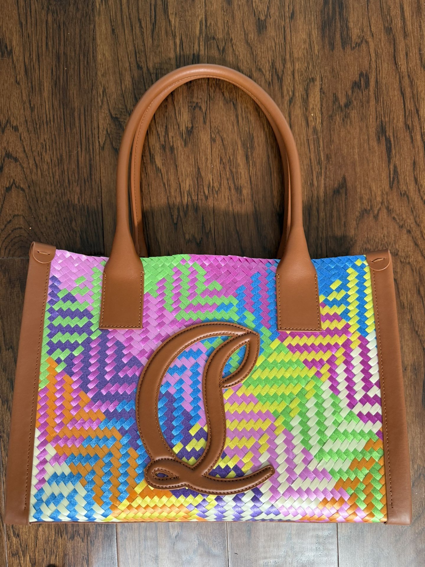 Rare Christian Louboutin CL Tote Bag Purse Authentic