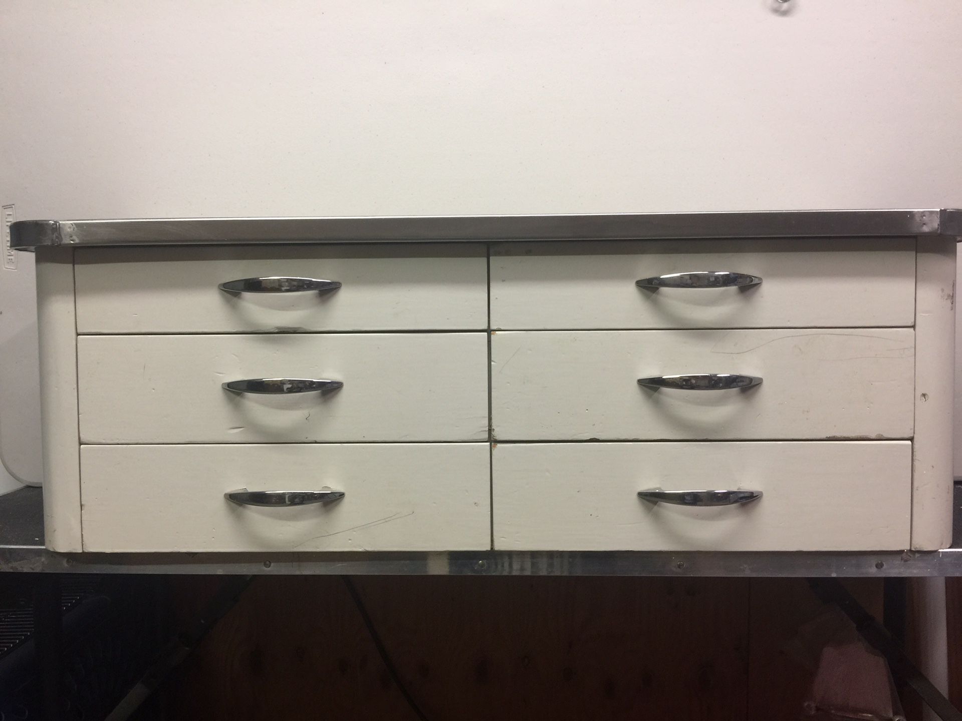 Old dental cabinet
