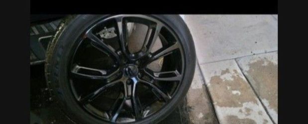 Rines Con Llantas   Rodado 22 Como Nuevos  5 Birlos