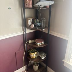 Corner Plant Shelf