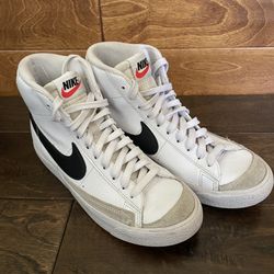 Nike blazer high top shoes girls  size 5Y