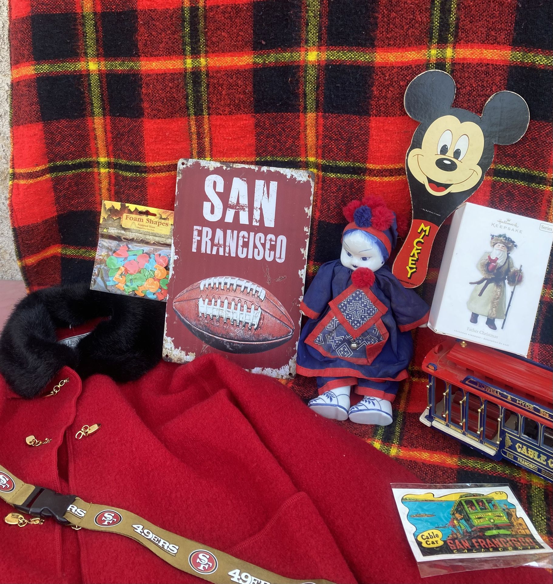 San Francisco 49ers Tin Sign Set