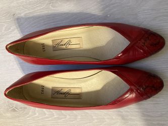 Cruz Amalfi 5.5 B (Medium) Red Leather