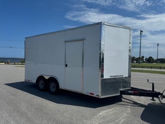 2026 Enclosed Trailer 8.5x16 XTRA TALL with Title