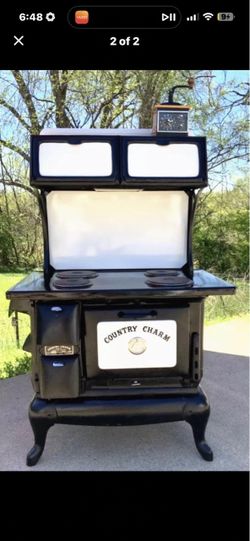 Country Charm Vintage Electric Range Stove