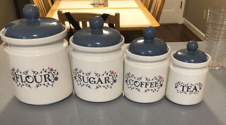 Vintage Jay Imports Canisters