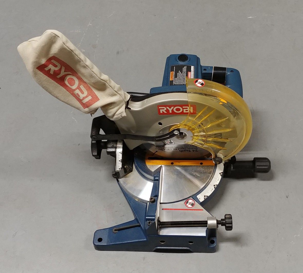 Used Ryobi TS1342L 14amp 10 Inch Laser Compound Miter Saw