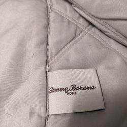 Tommy Bahama King Size Quilted Blanket 