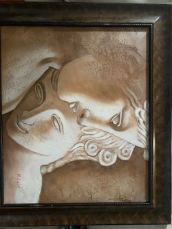 Ancient Rome Man And Woman Oil Painting 