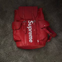 supreme x lv bag