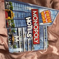 Monopoly Hotels Hasbro 2012 The Fast Dealing Property Trading Board Game