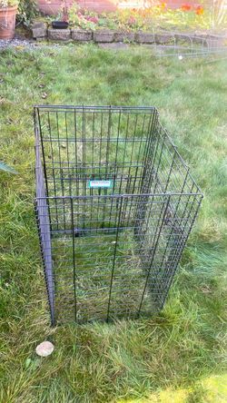 Precision Pet Product,black Metal Yard,size30”x20”x18”