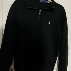 Ralph Lauren Black Quarter Zip 