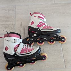 Girl Large Roller Skates,US Size 5-8