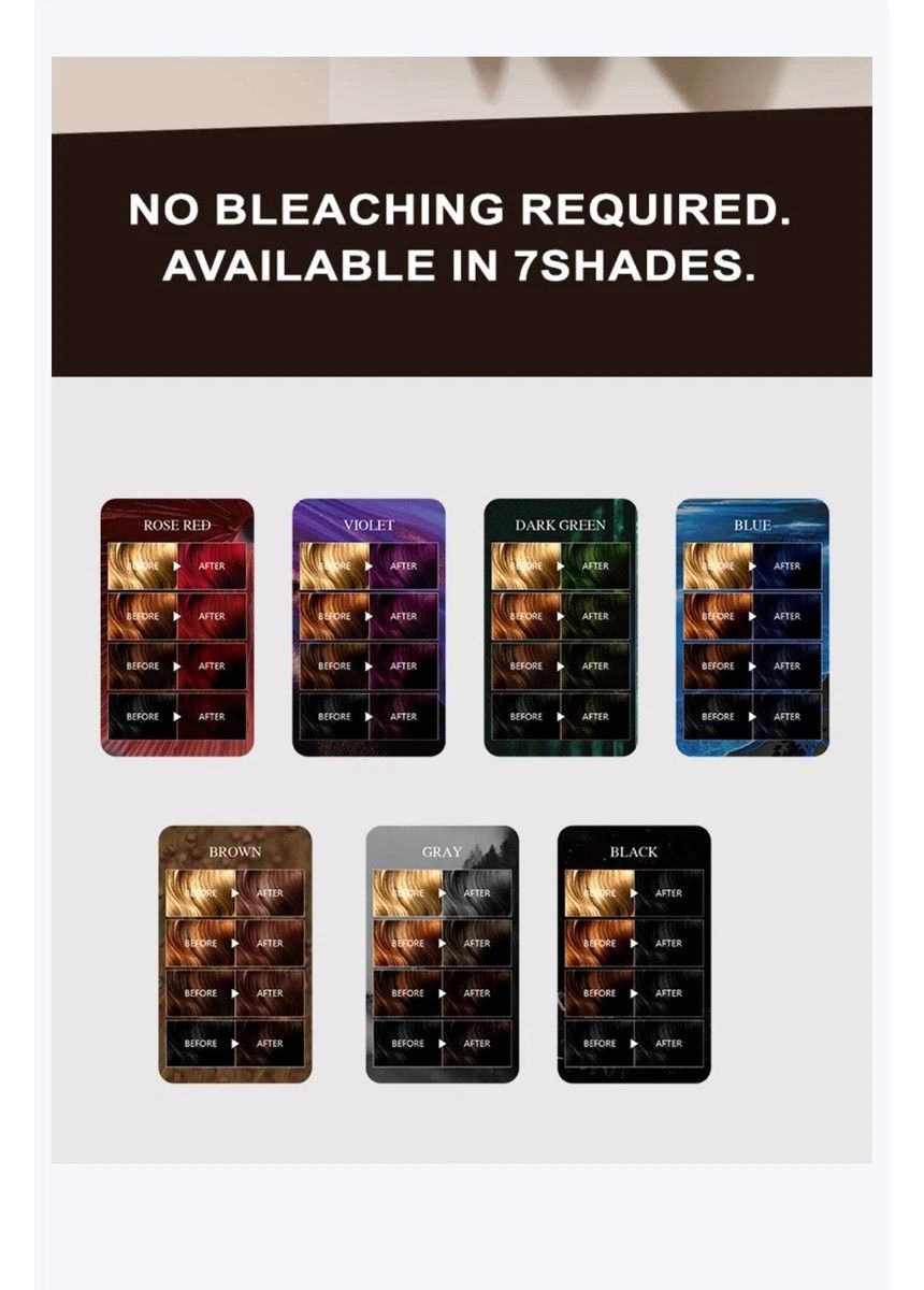 AGYAGY Blue Herbal Hair Dye