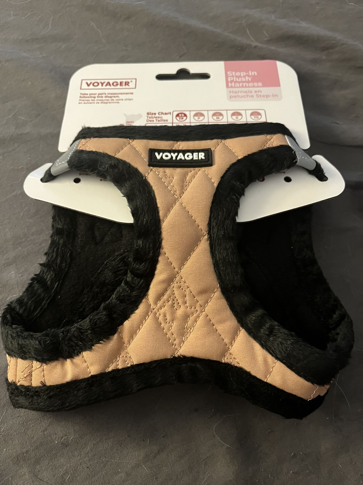 Voyager Plush Dog Harness XS