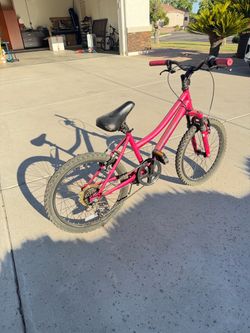 Pink Kids bike