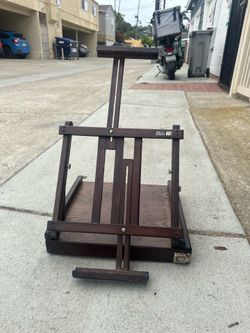 Portable painting easel