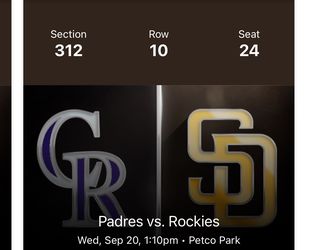 Padres Vs Rockies