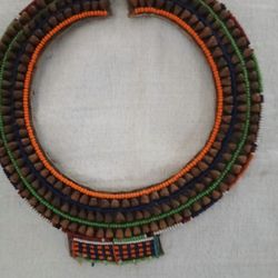African Beaded Wedding Necklace