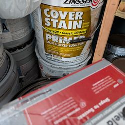 5 Five Gallons Oil Based Primer White Zinsser Primer 