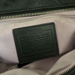 Coach Black Leather Medium Purse