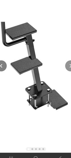 Boat trailer steps
