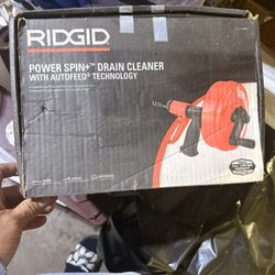 Rigid Power Speed + Drain Cleaner 