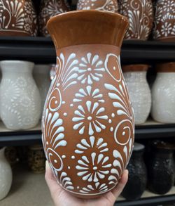 💥 Talavera Flower Vase 💐 🤎
