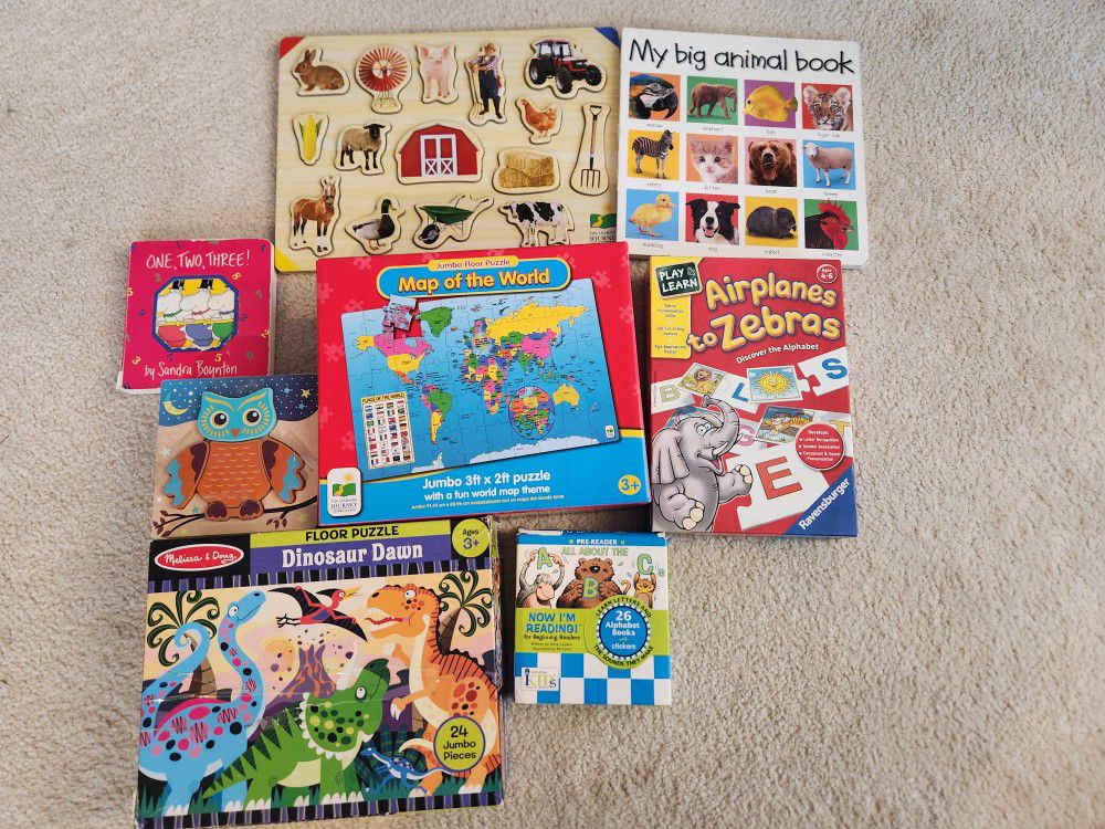 Lot Of Educational Children's Games
